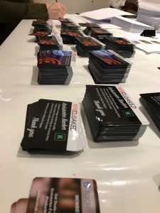 RFIDsecur contactless cards piled high