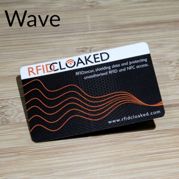 RFID Blocking Card Pack, RFIDsecur™ Blocking Card Wave