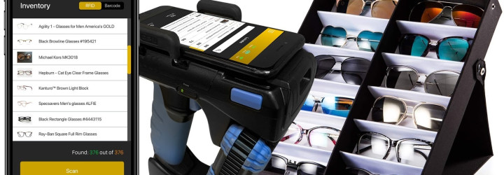 AIMS Eyewear Management System with Wave CS108 handheld and Pogi