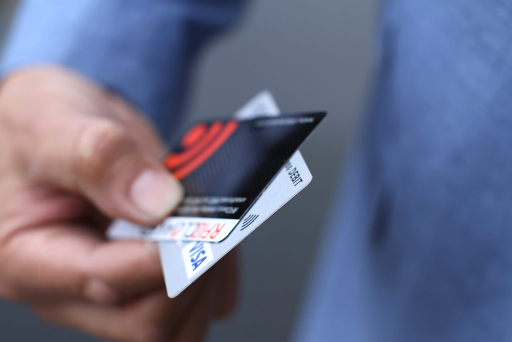 RFIDsecur card and contactless bank card